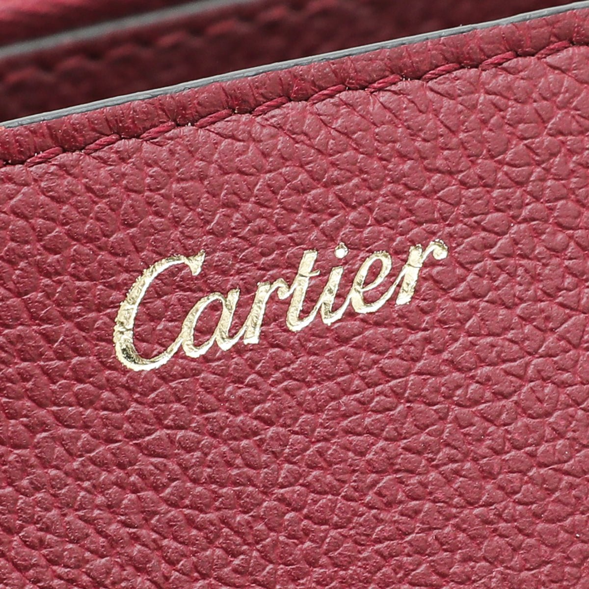 Cartier Burgundy C De Cartier Mini Bag