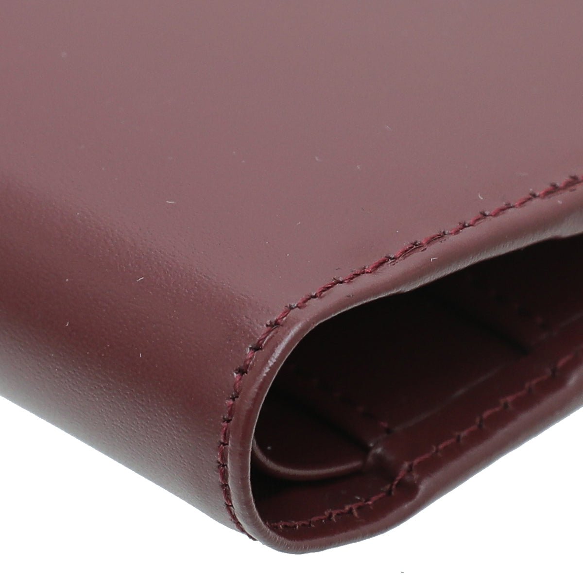 Cartier Burgundy Vintage Must De Cartier Wallet