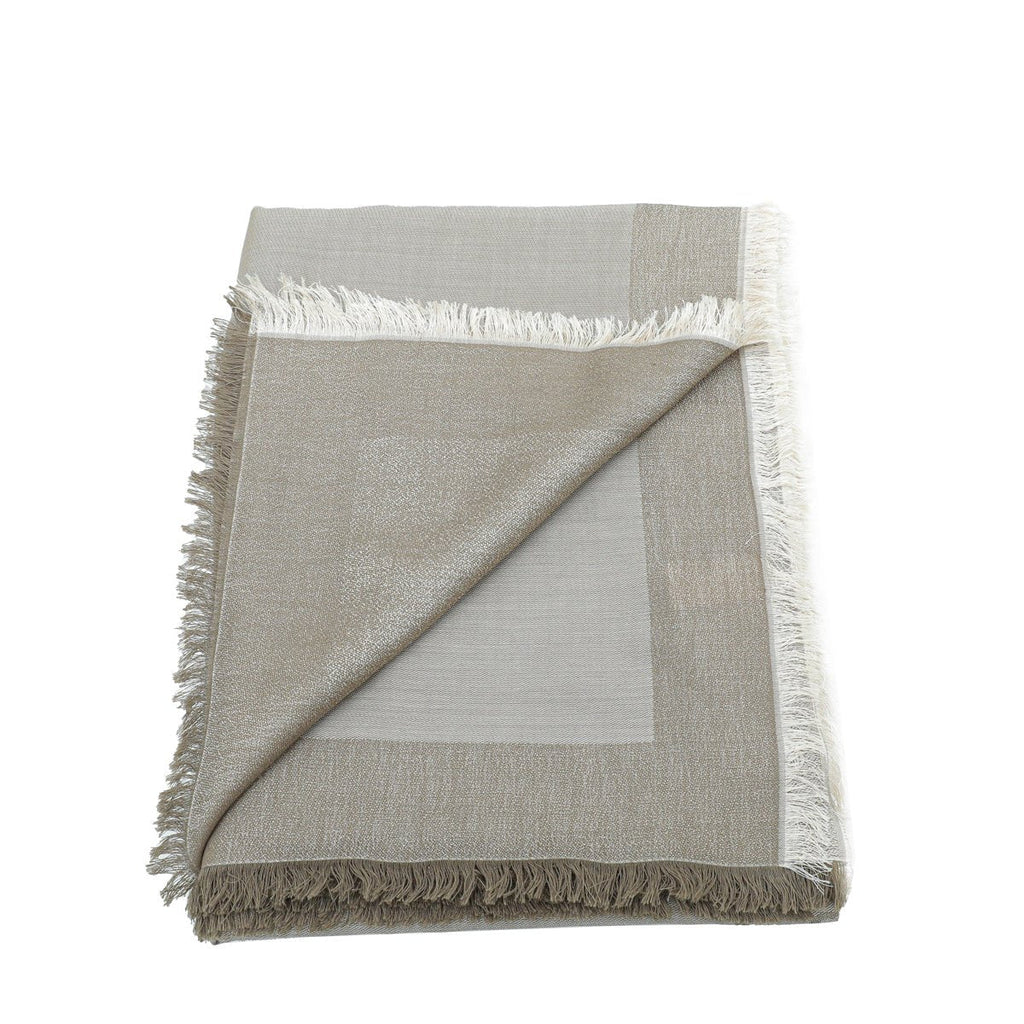Cartier Champagne Birds Print Cashmere Scarf