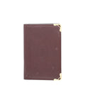 Cartier Must Burgundy De Cartier Credit Card Holder