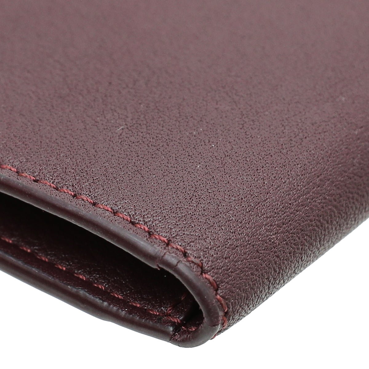 Cartier Must Burgundy De Cartier Credit Card Holder