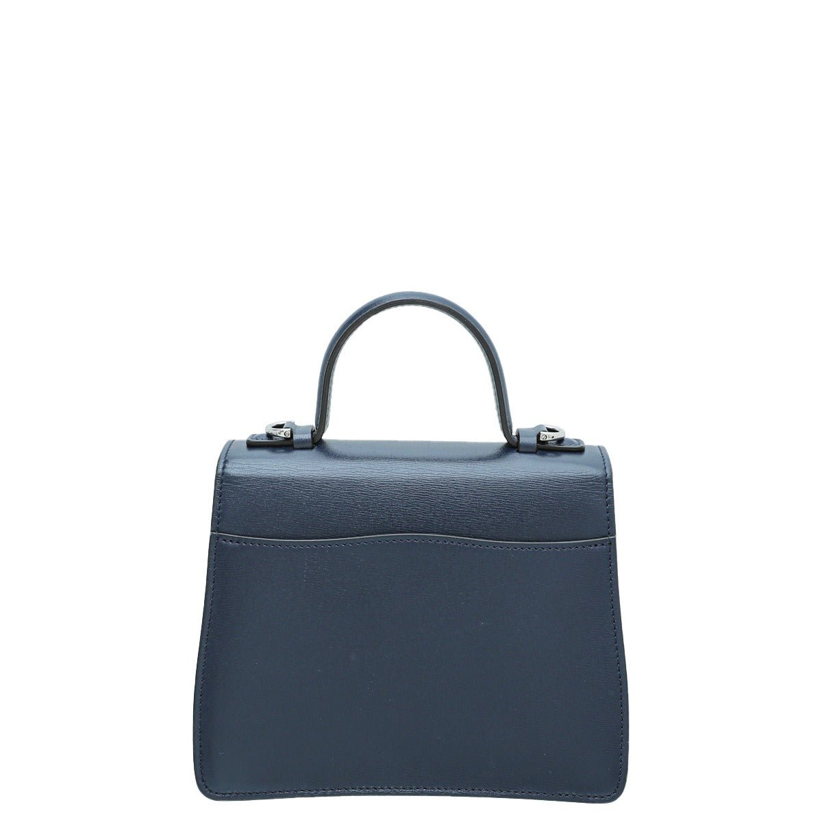 Cartier Navy Blue Panthere De Cartier Top Handle Mini Bag