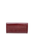 Cartier Red "Happy Birthday" Continental Wallet