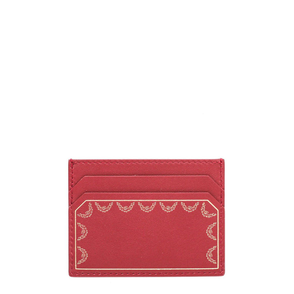 Cartier Red Simple Card Holder