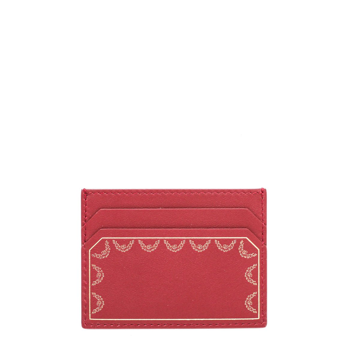 Cartier Red Simple Card Holder