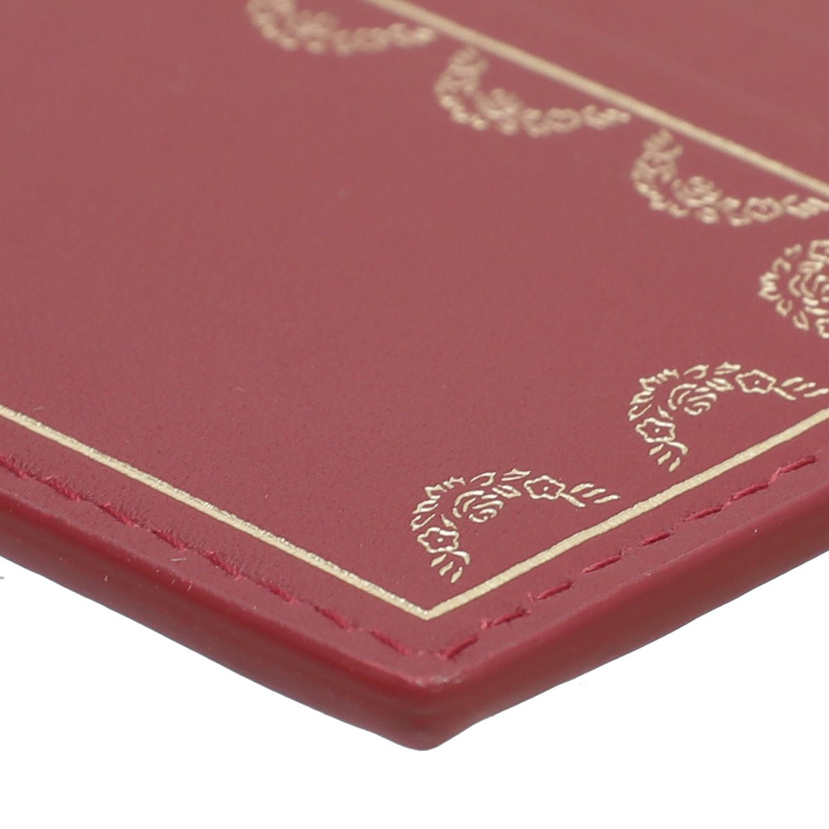 Cartier Red Simple Card Holder