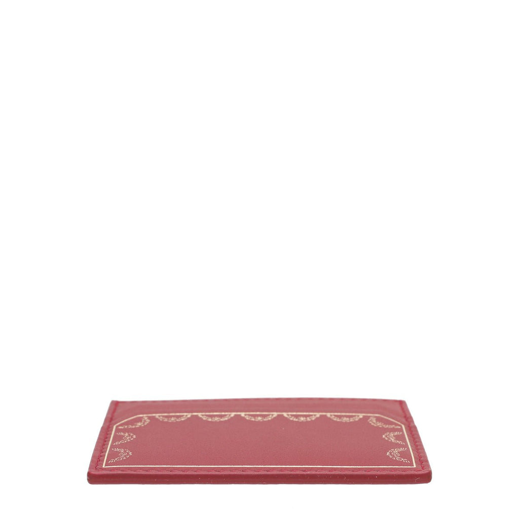 Cartier Red Simple Card Holder