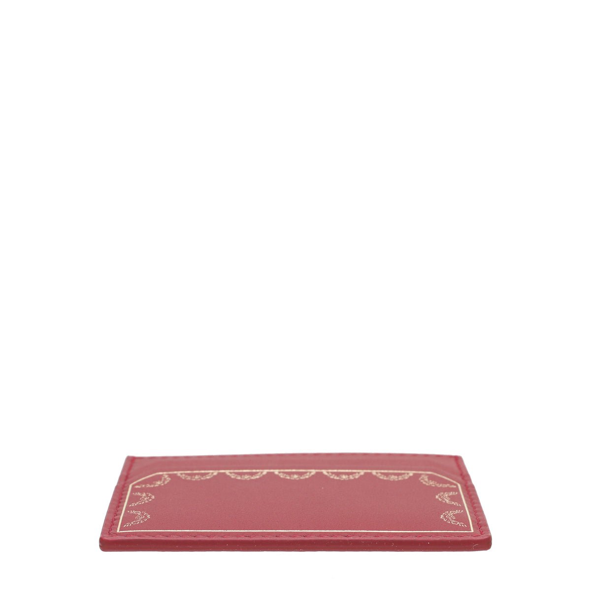Cartier Red Simple Card Holder