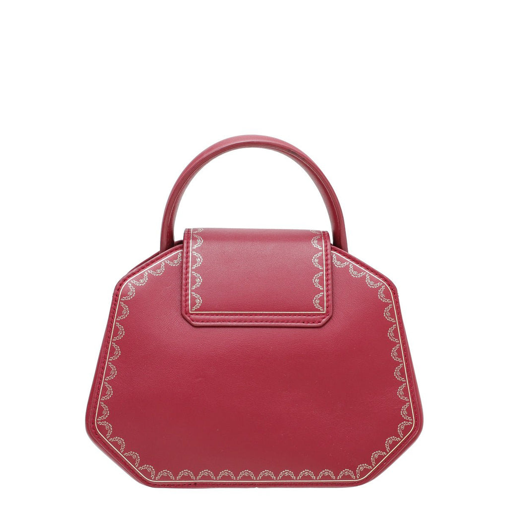 Cartier Spinal Red Guirlande De Cartier Mini Bag