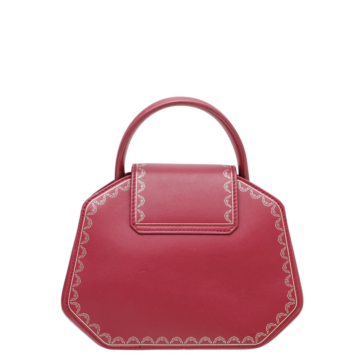 Cartier Spinal Red Guirlande De Cartier Mini Bag