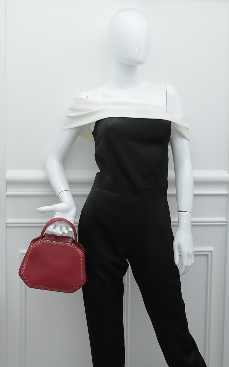 Cartier Spinal Red Guirlande De Cartier Mini Bag