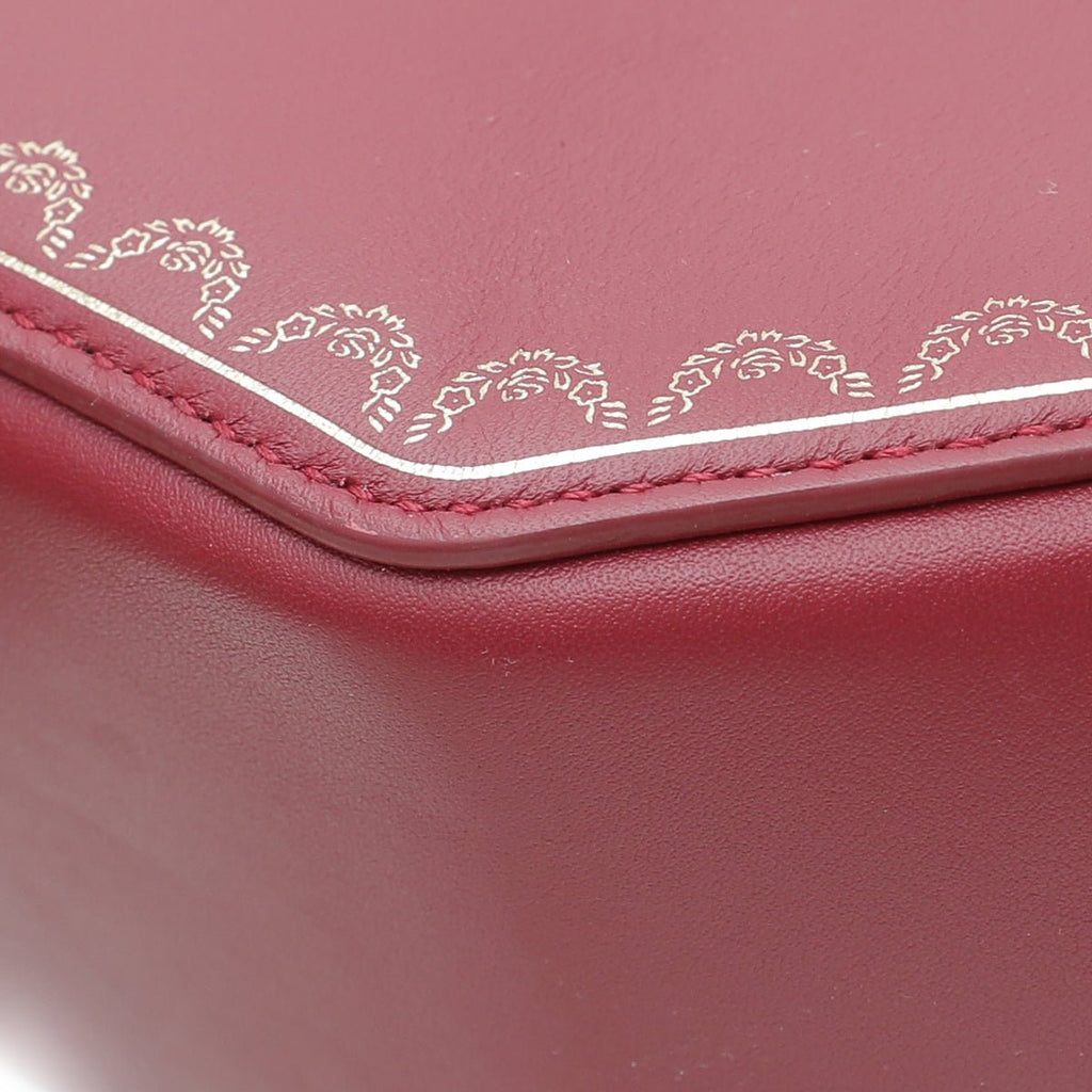 Cartier Spinal Red Guirlande De Cartier Mini Bag