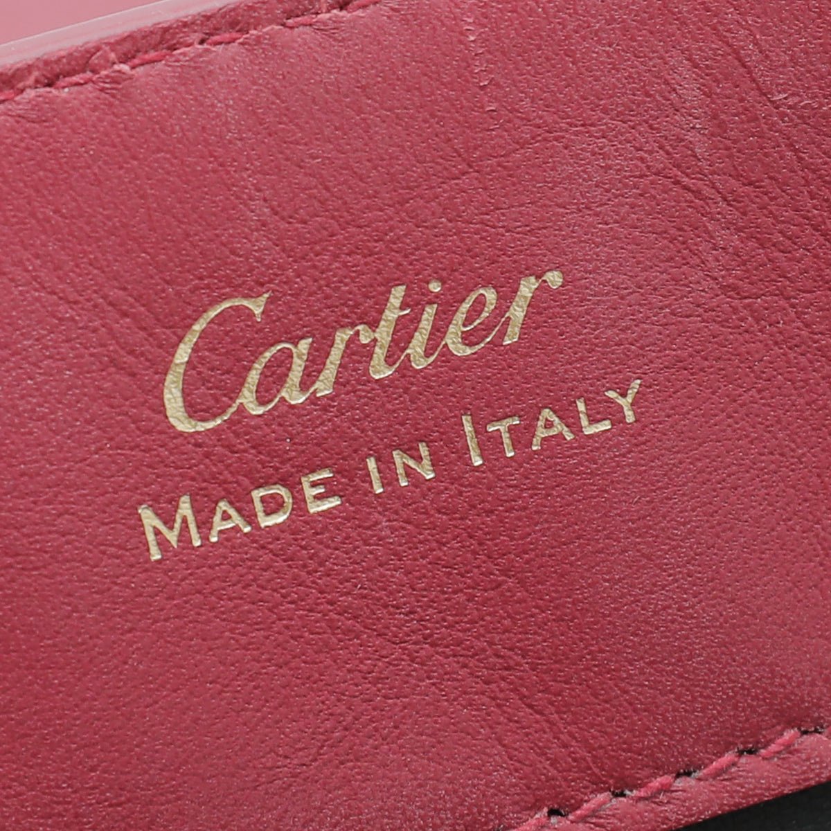 Cartier Spinal Red Guirlande De Cartier Mini Bag