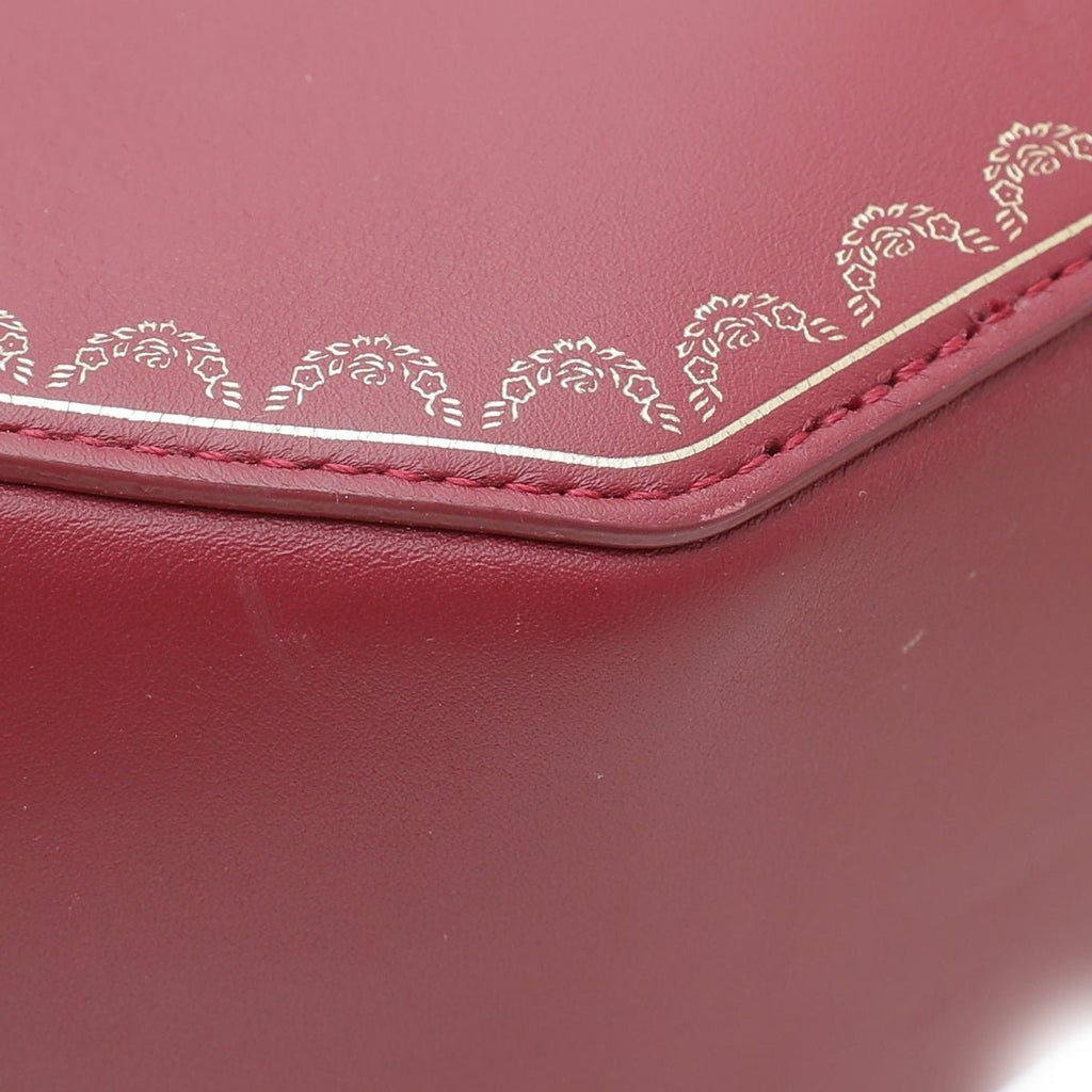 Cartier Spinal Red Guirlande De Cartier Mini Bag