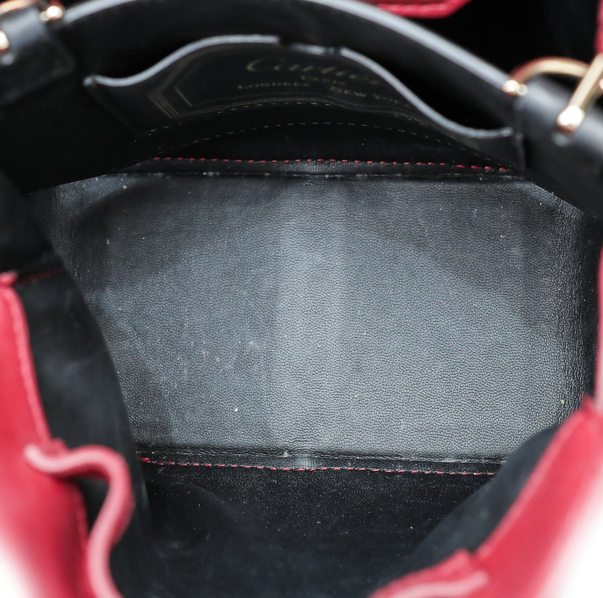 Cartier Spinal Red Guirlande De Cartier Mini Bag