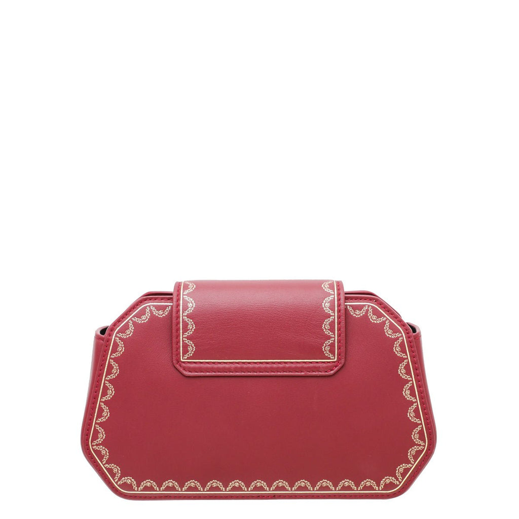 Cartier Spinal Red Guirlande De Cartier Nano Bag