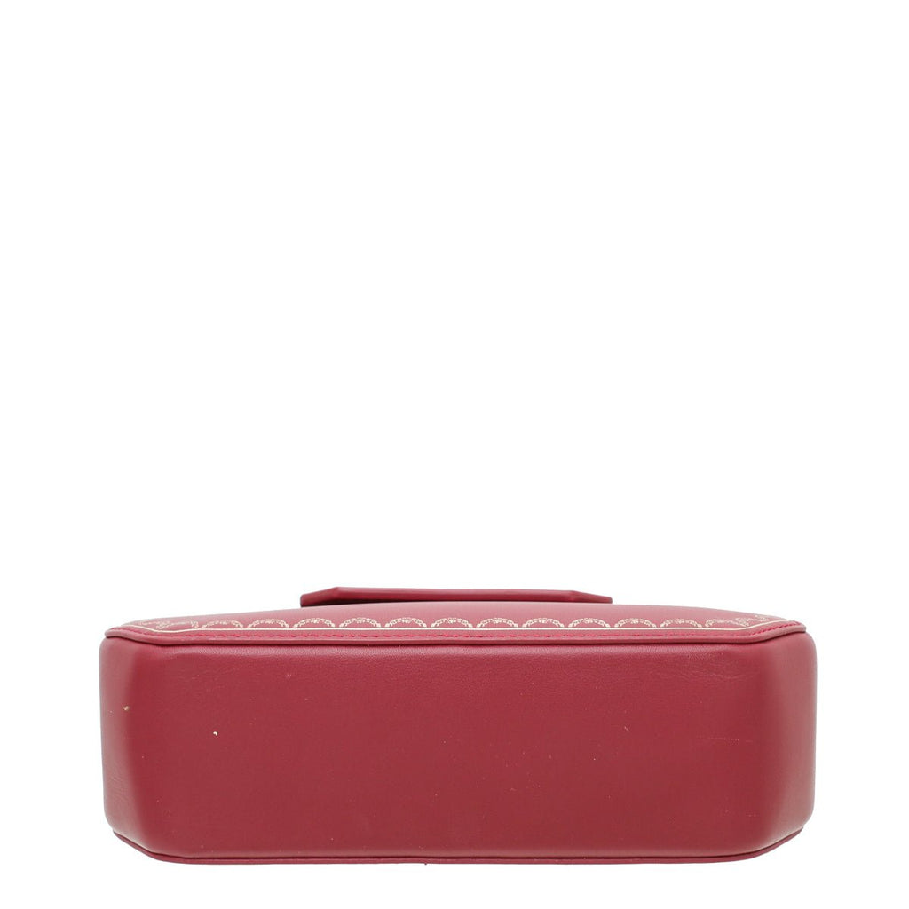 Cartier Spinal Red Guirlande De Cartier Nano Bag