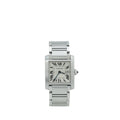 Cartier Stainless Steel Tank Francaise Small Quartz Watch