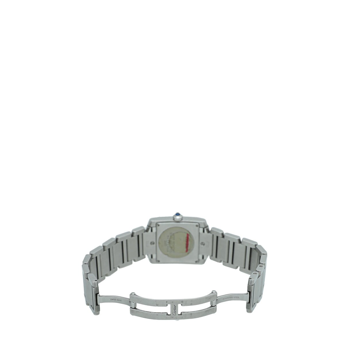 Cartier Stainless Steel Tank Francaise Small Quartz Watch