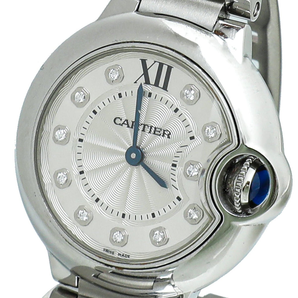 Cartier ST.ST Diamond Ballon Bleu De Cartier 28 mm Watch