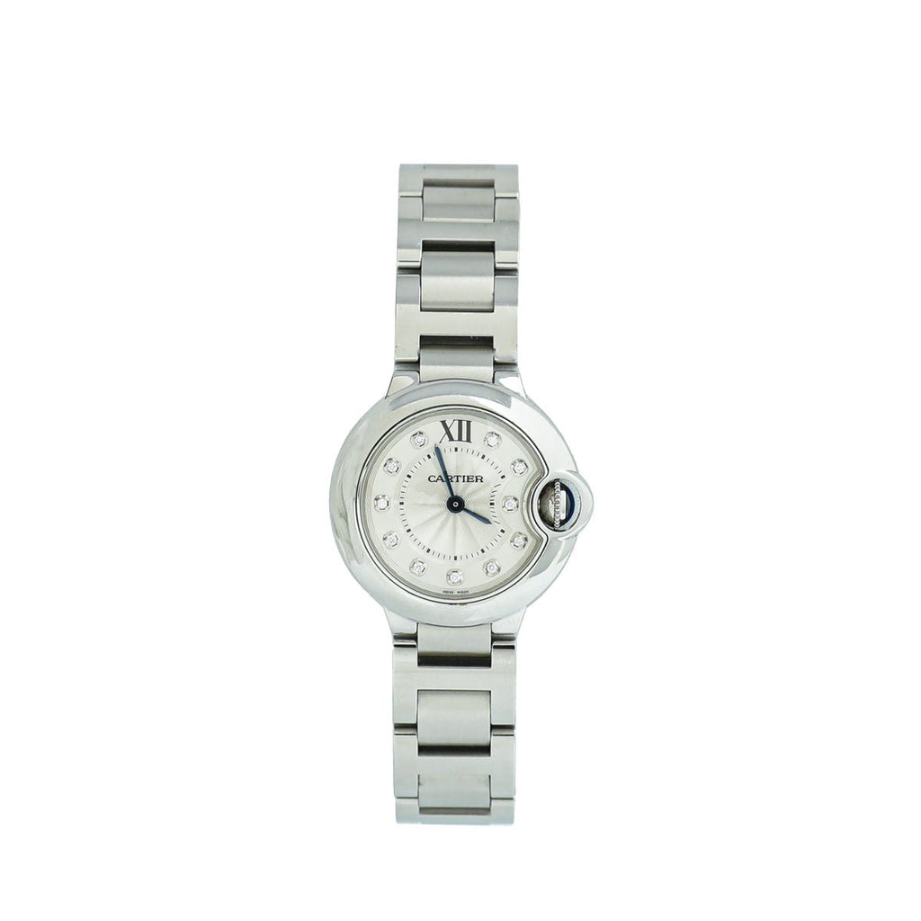 Cartier ST.ST Diamond Ballon Bleu De Cartier 28 mm Watch