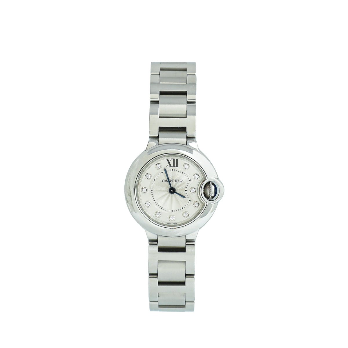 Cartier ST.ST Diamond Ballon Bleu De Cartier 28 mm Watch