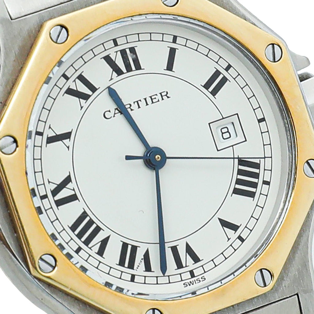 Cartier ST.ST & Gold Santos Octagon Automatic Watch