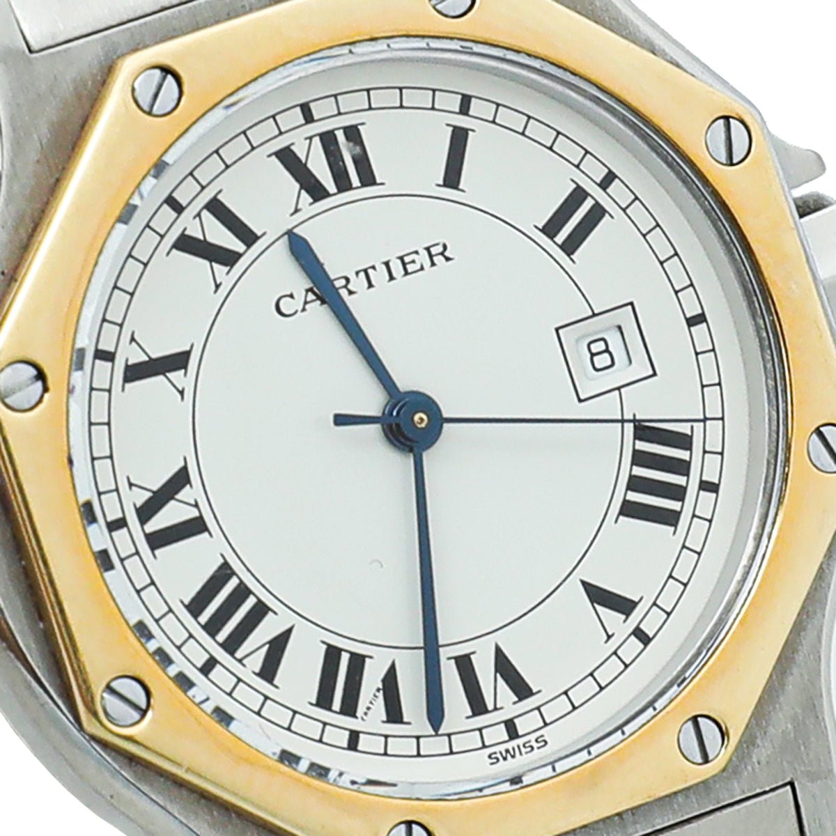 Cartier ST.ST & Gold Santos Octagon Automatic Watch