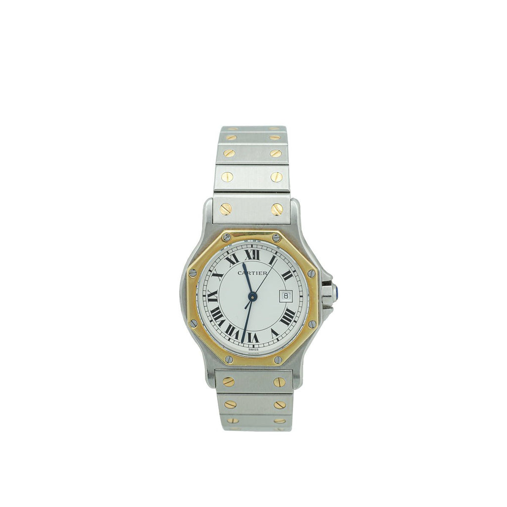 Cartier ST.ST & Gold Santos Octagon Automatic Watch
