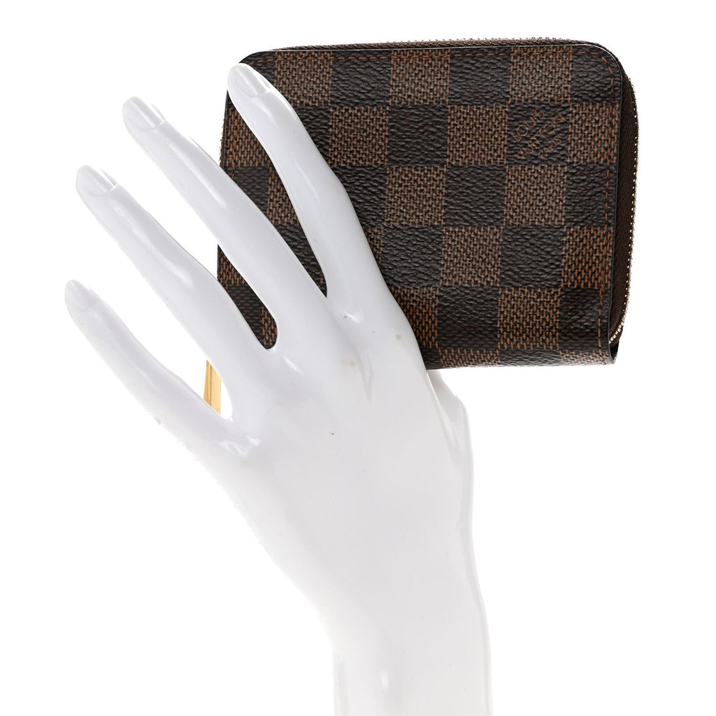Damier Ebene Zippy Coin Purse