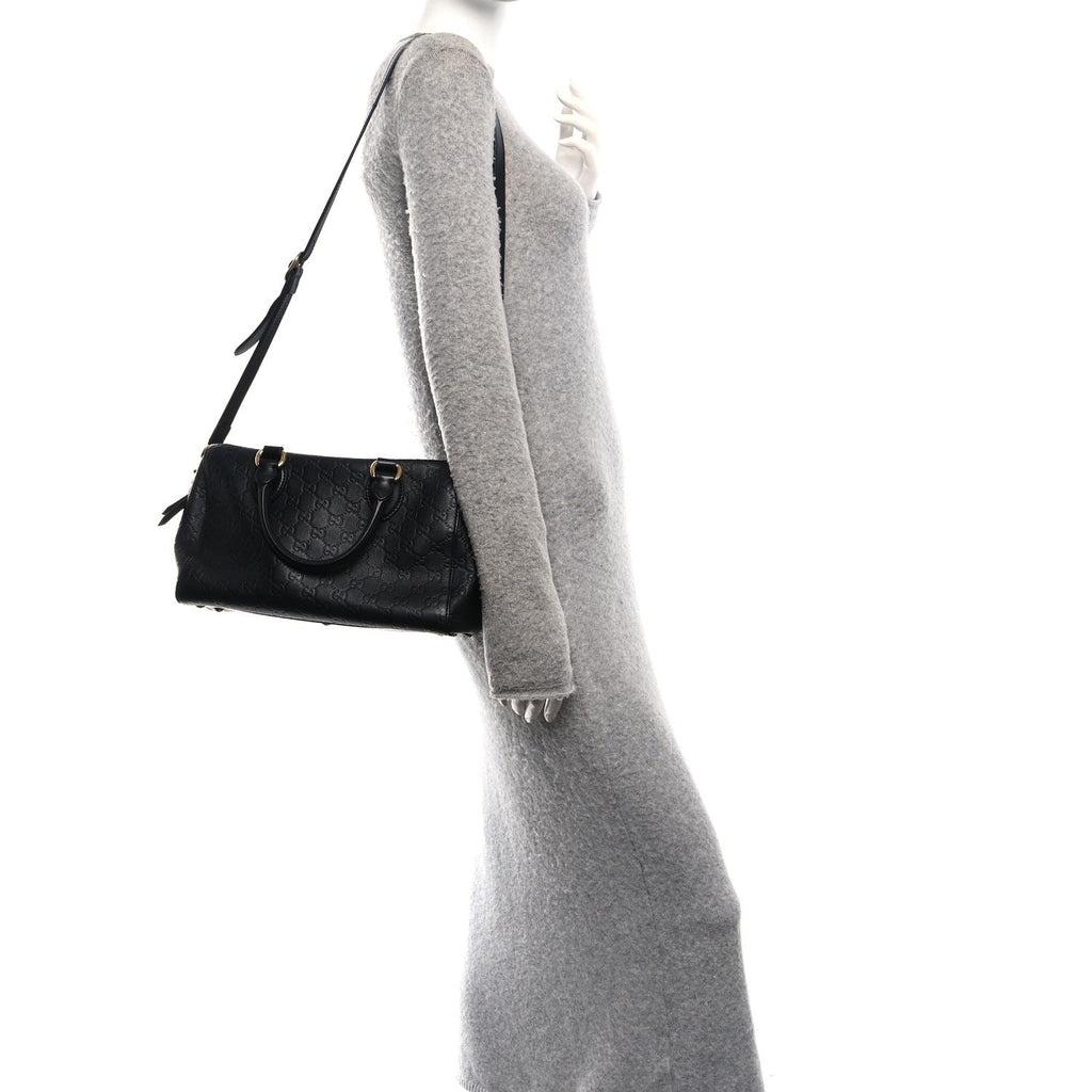 Guccissima Signature Boston Black