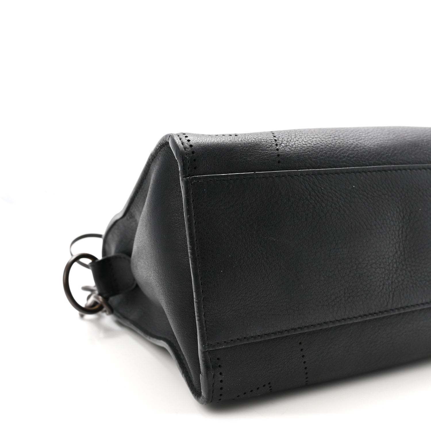 Veau Soyeux Perforated Blackout Hardware S City Black