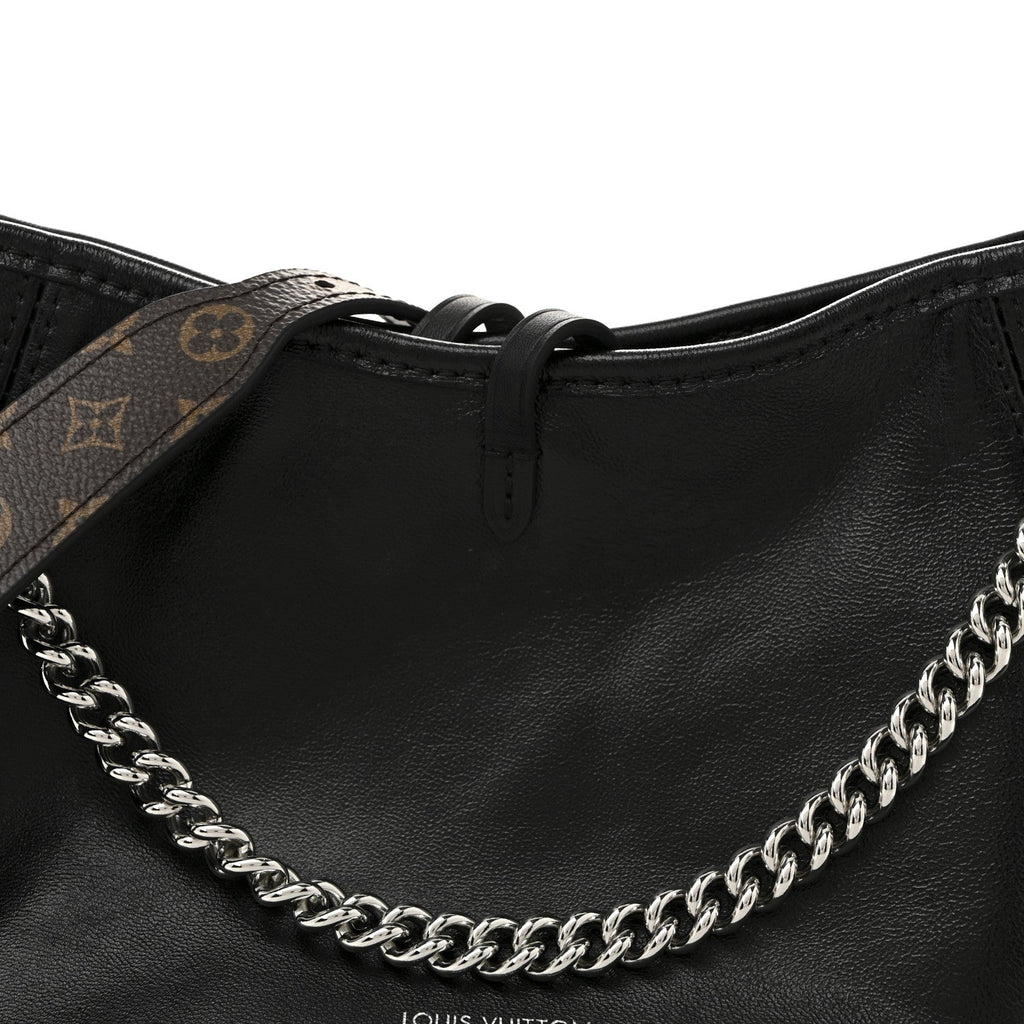 Lambskin CarryAll Cargo Vibe PM Black Black