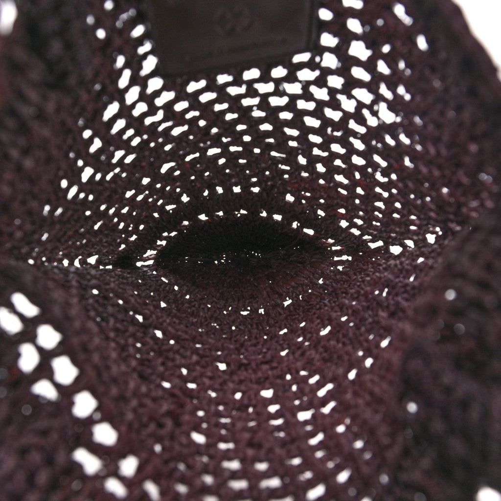 Raffia Small Summer Banana Tote Kohl Brown