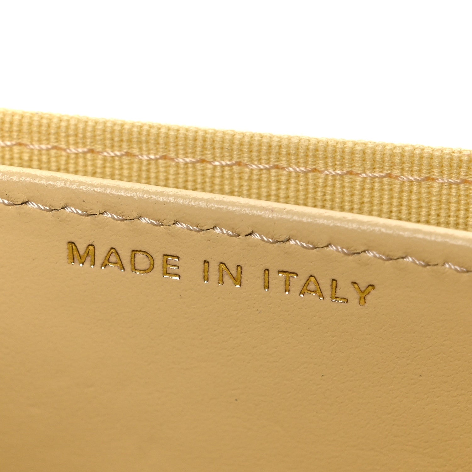 Caviar Quilted Flap Card Holder On Chain Yellow