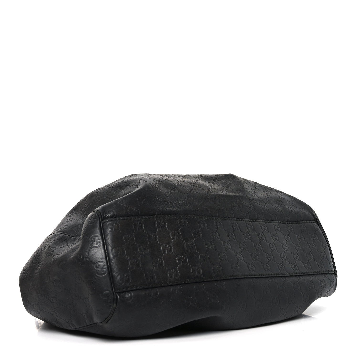 Guccissima Medium Sukey Tote Black