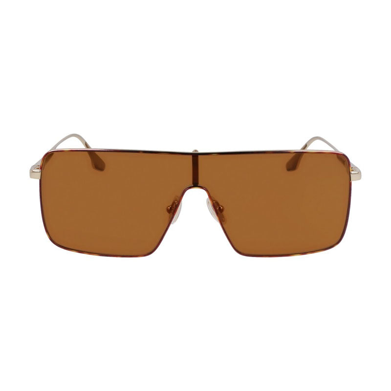 Victoria Beckham Sunglasses Shield Full Rim, Gunmetal Frame and Midnight Blue Lens VB238S041