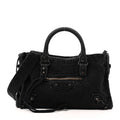 Washed Denim Classic Hardware Small Le City Black