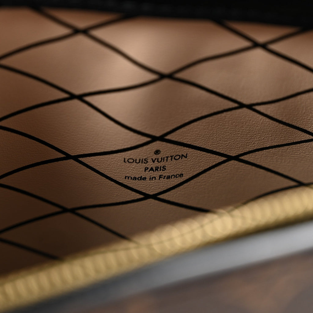 Reverse Monogram Trunk Clutch