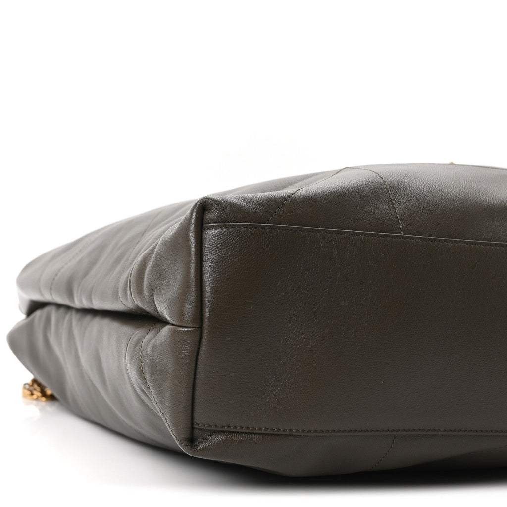 Lambskin Matelasse Monogram Large Jamie 4.3 Light Musk