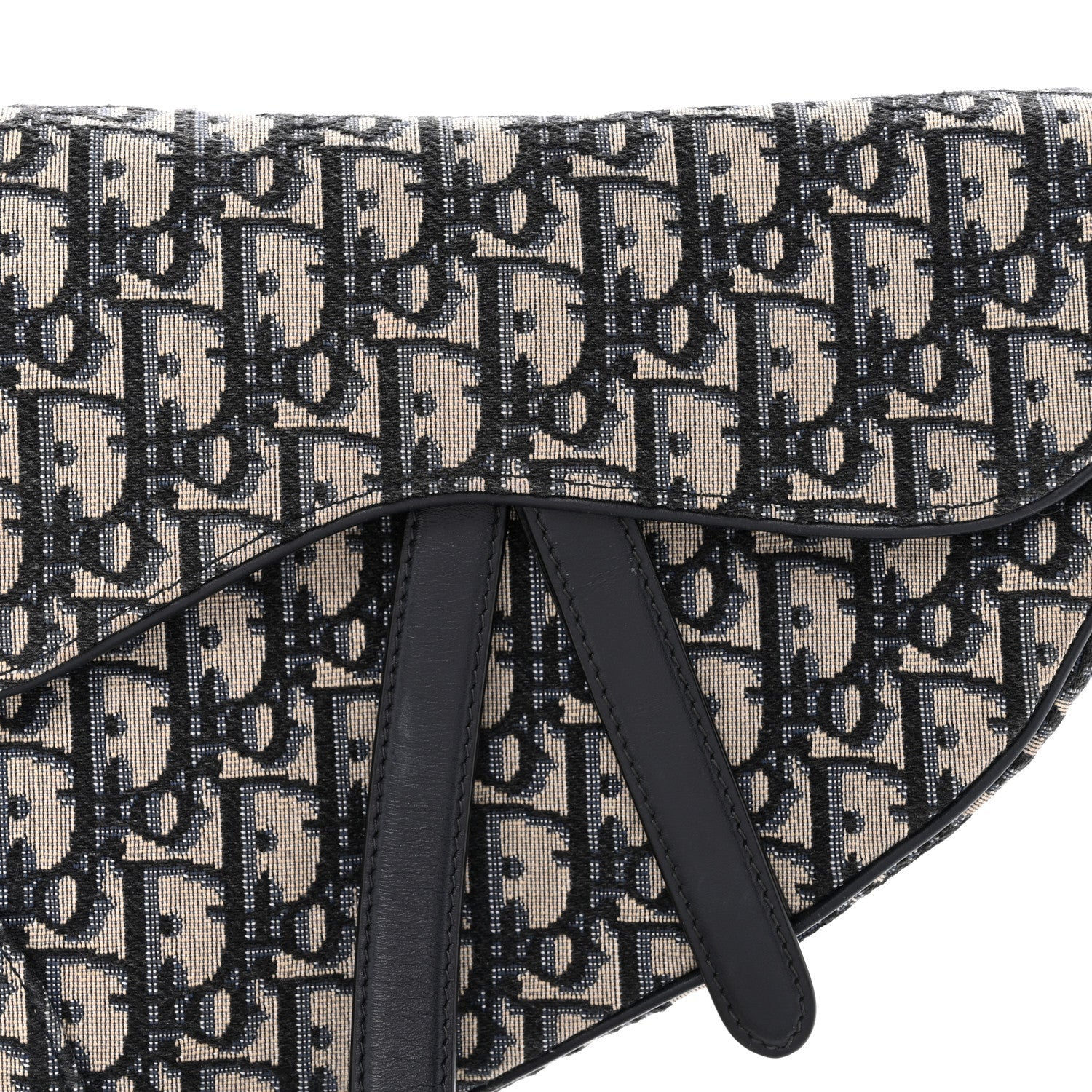 Oblique Saddle Bag Blue