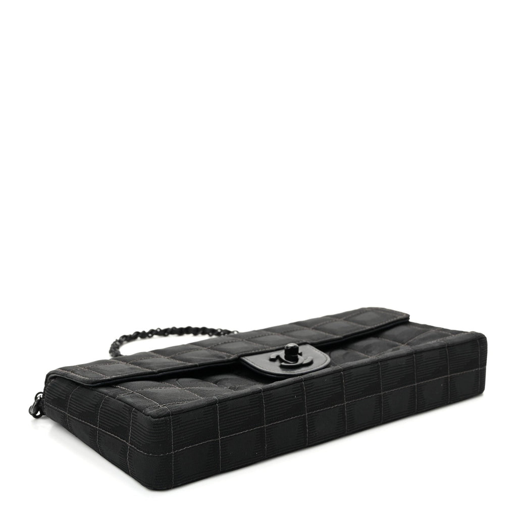 Nylon Travel East West Flap Black
