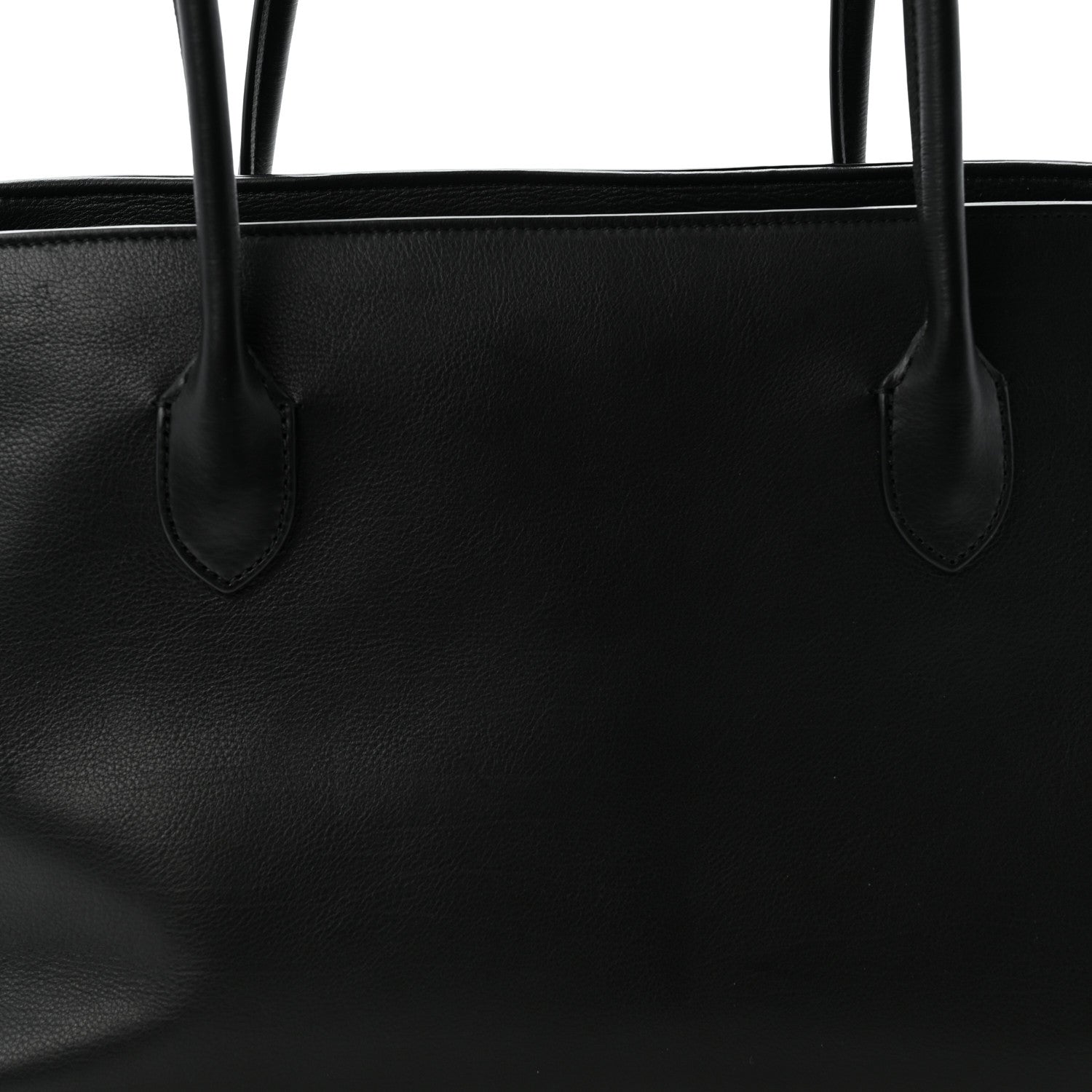 Grained Calfskin Terrasse Bag Black