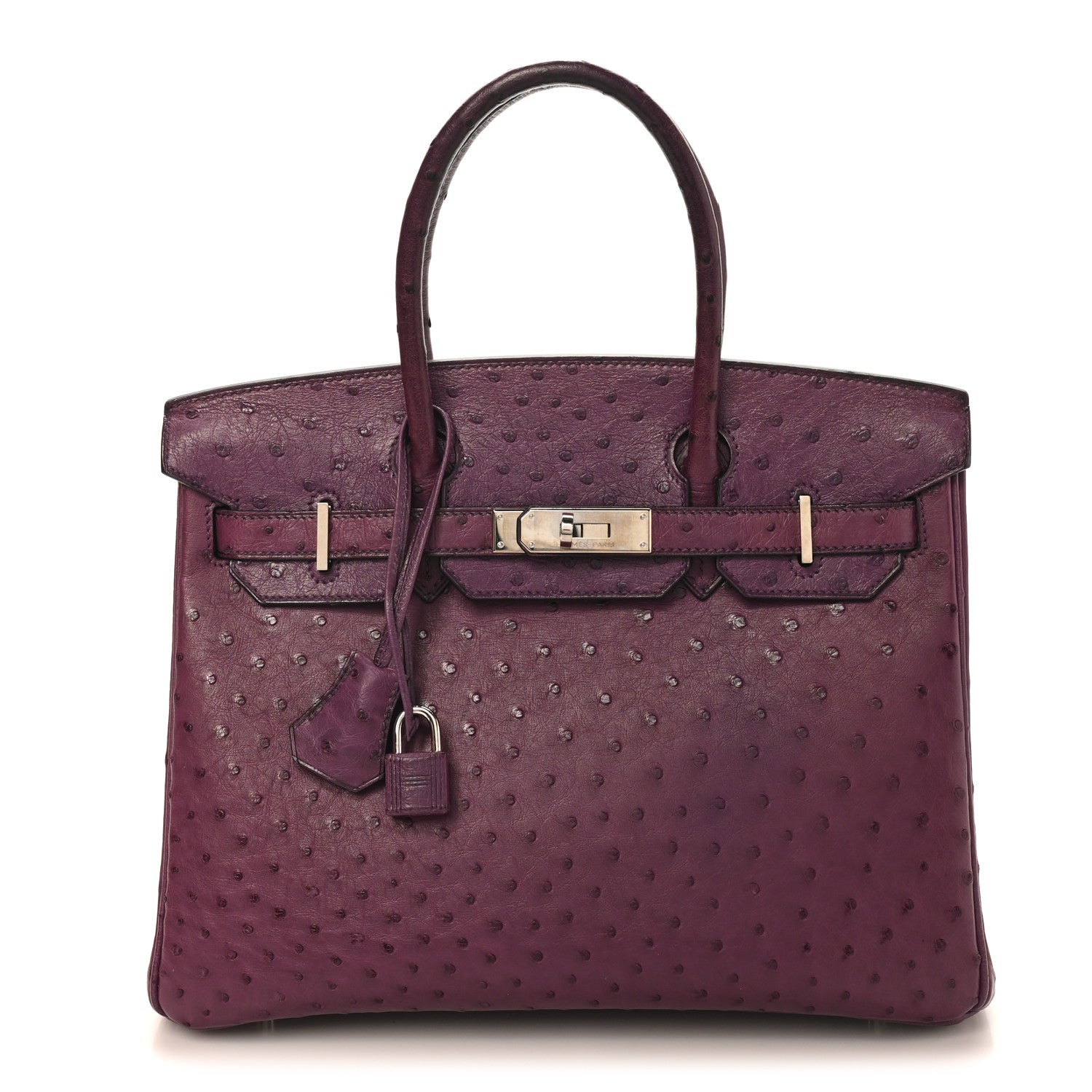 Ostrich Birkin 30 Violine