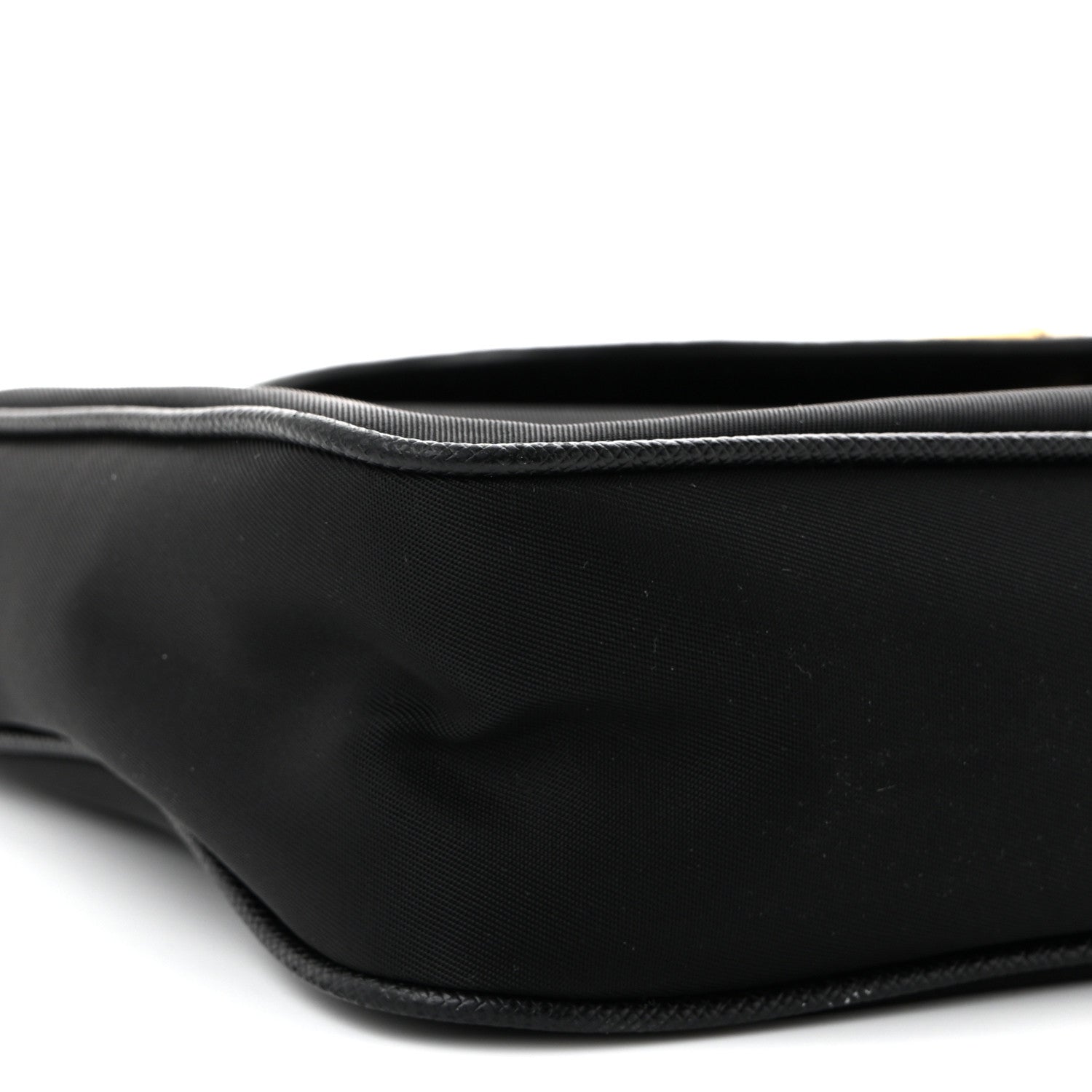 Tessuto Nylon Saffiano Crossbody Bag Black