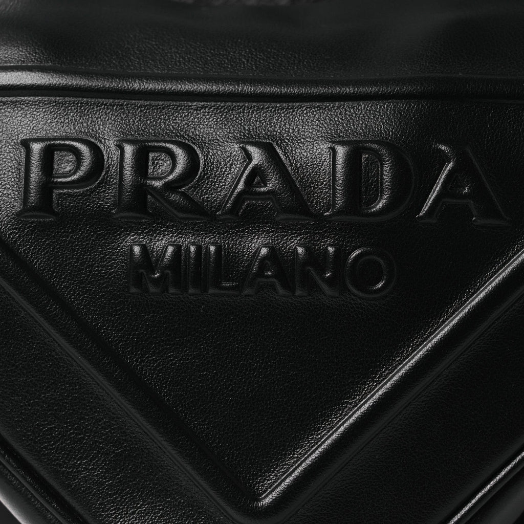Grace Lux Triangle Shoulder Bag Black