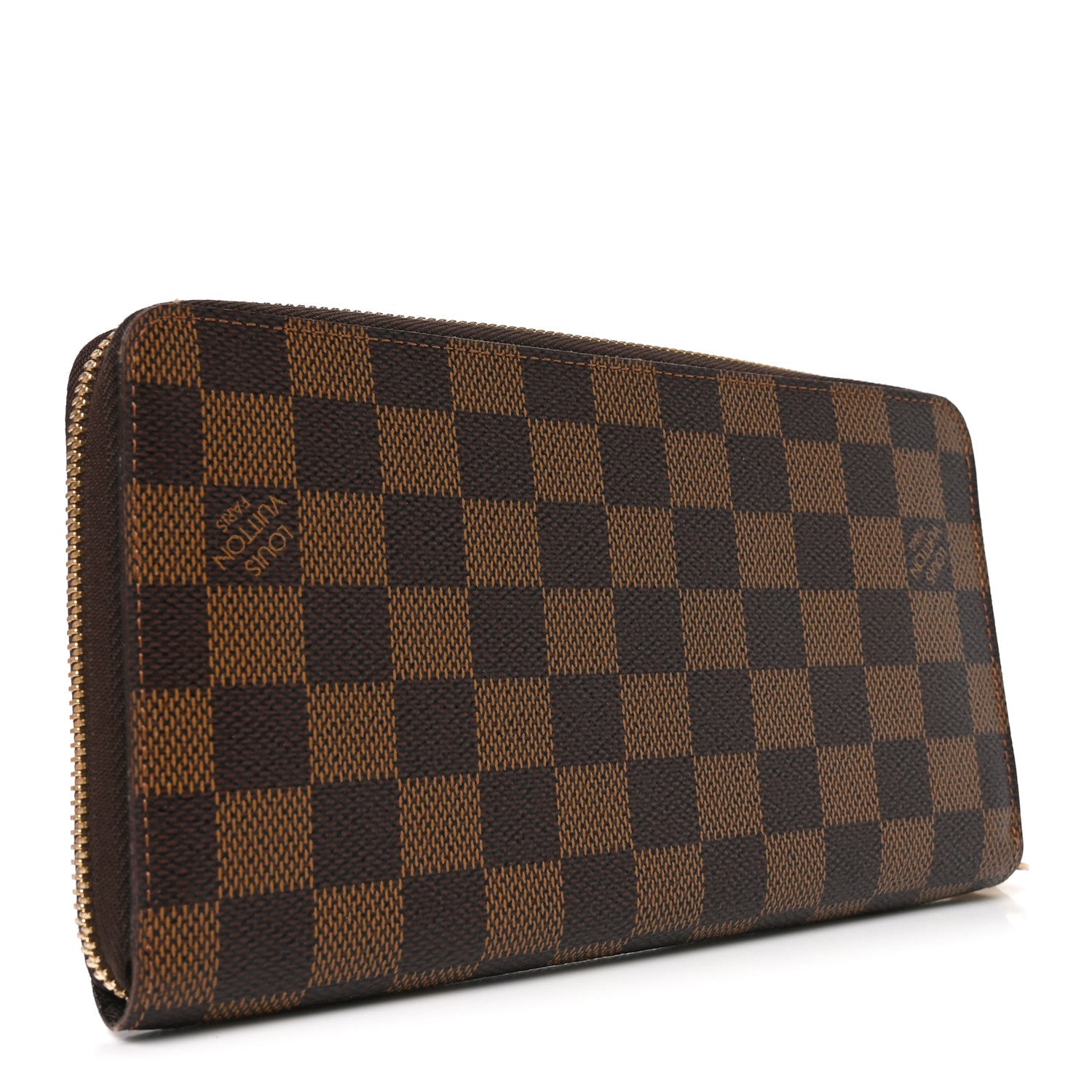 Damier Ebene Zippy Organizer Wallet