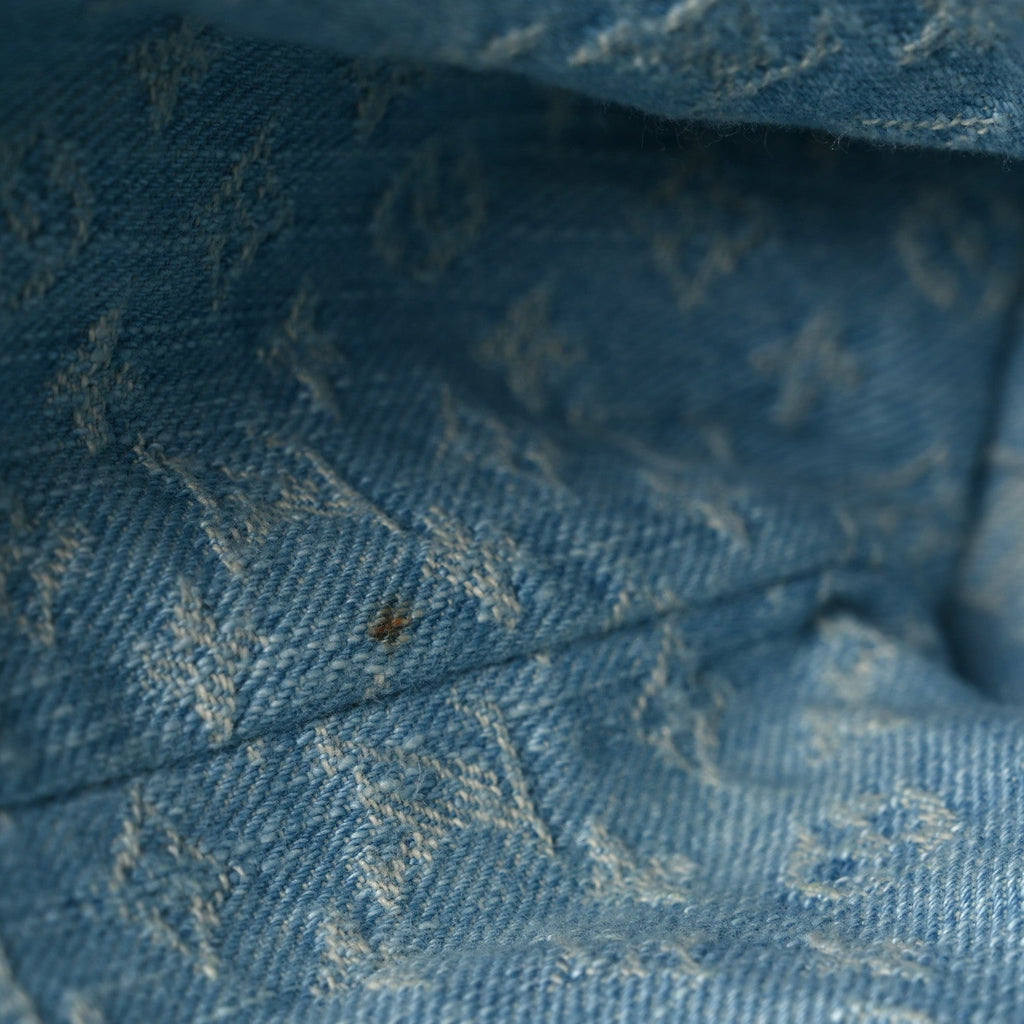 Monogram Washed Denim Let Go PM Sky Blue