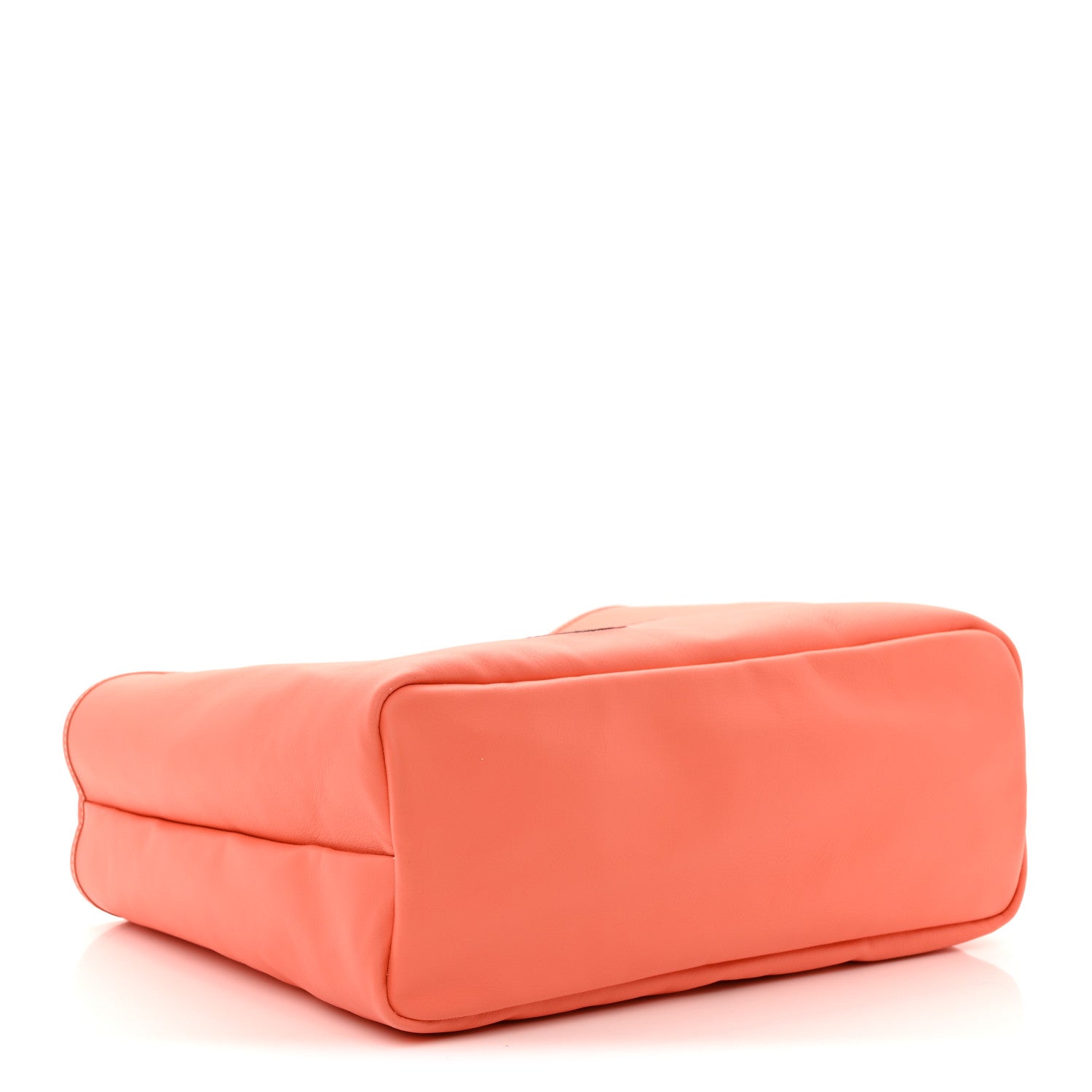 Goyardine Embroidered Seahorse Reversible Anjou PM Coral