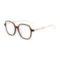Jimmy Choo Eyeglasses Square Full Rim, Black/Gold Frame and Clear Demo Lens Lens JC367/F080700
